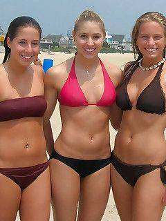 best of Bikinis topless public party girls