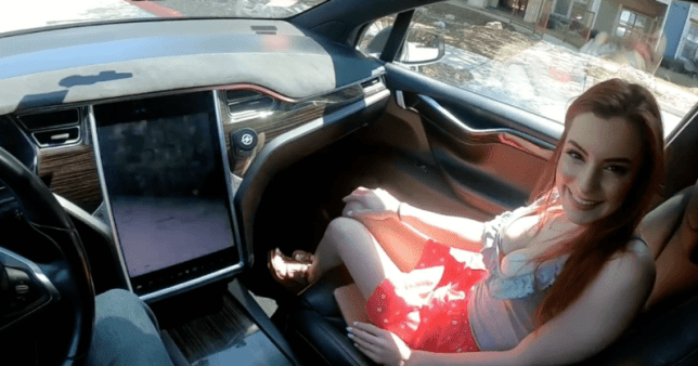 Frankenstein reccomend getting blowjob while driving from