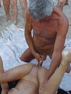 best of Orgy beach nasty nudist