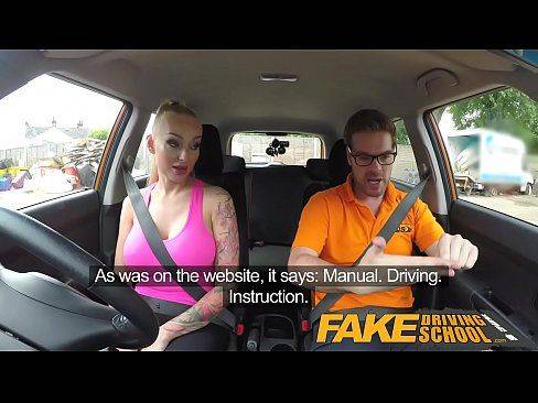 C-Brown recomended driving school tits blonde fake