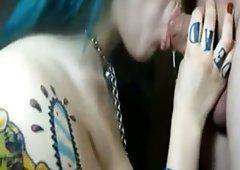 best of Punk boobs haired part5 tattooed