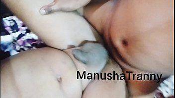 Indian horny shemale manusha tranny getting fucked