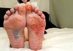 best of Dirty feet torture extreamly