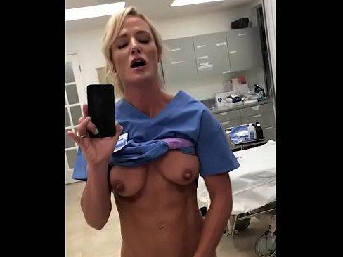 Real amateur teen nurse squirting work caught