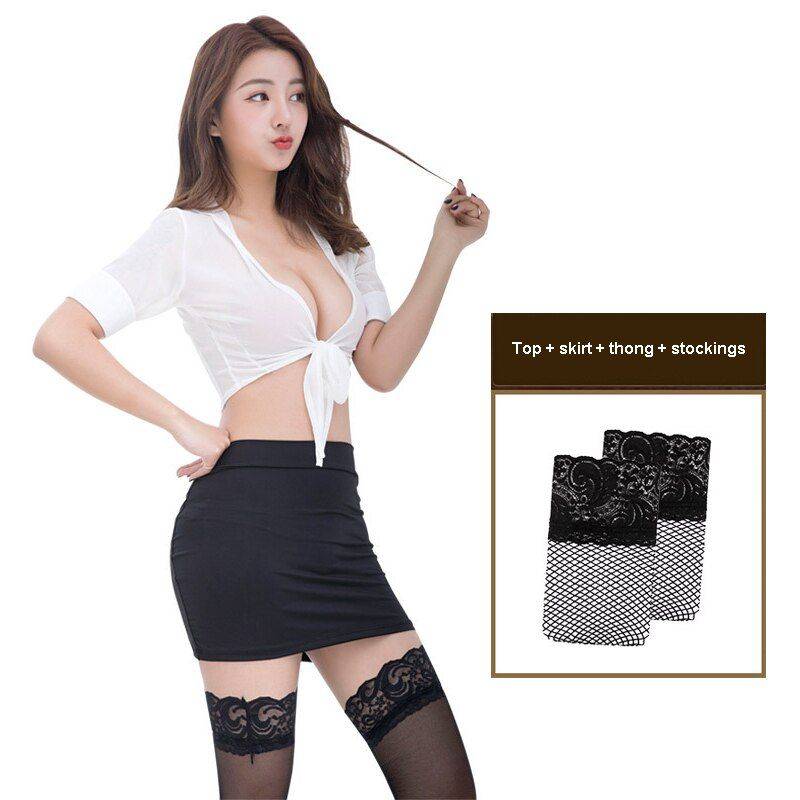 best of Girl secretary skirt sexy uniform