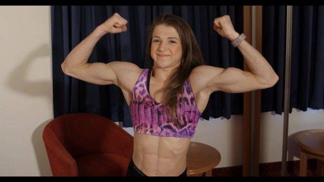 best of Women girl came over sexy muscle