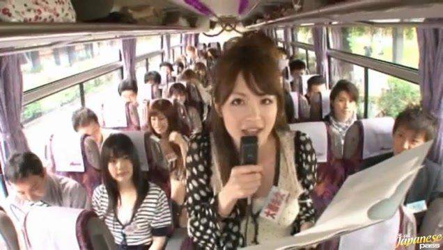 Japanese blowjob bus