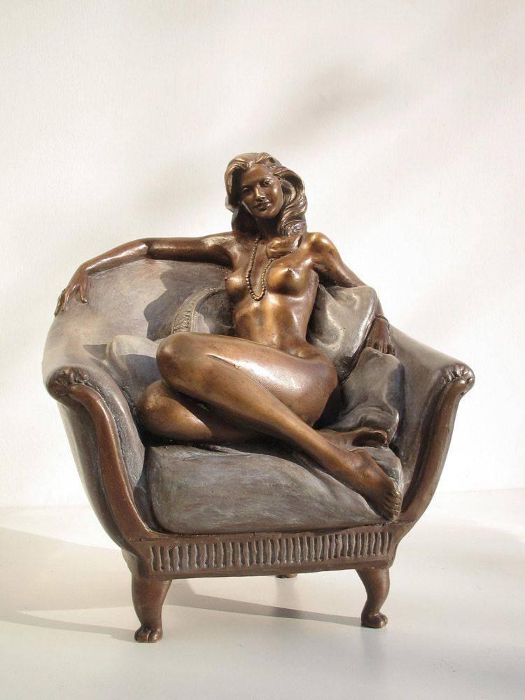 Vanilla B. reccomend Asian ladies bust bronze ebay