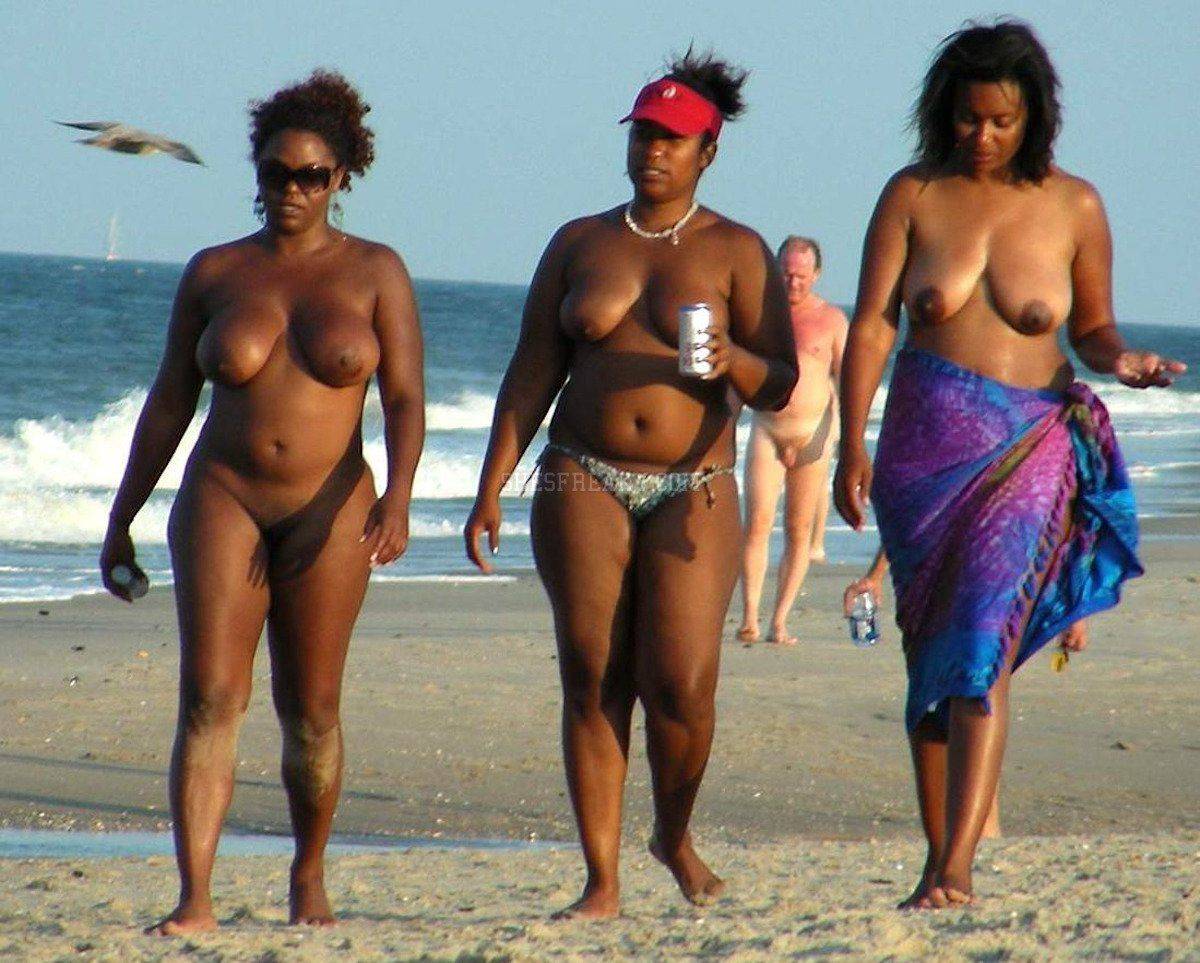 Ebony nude beach