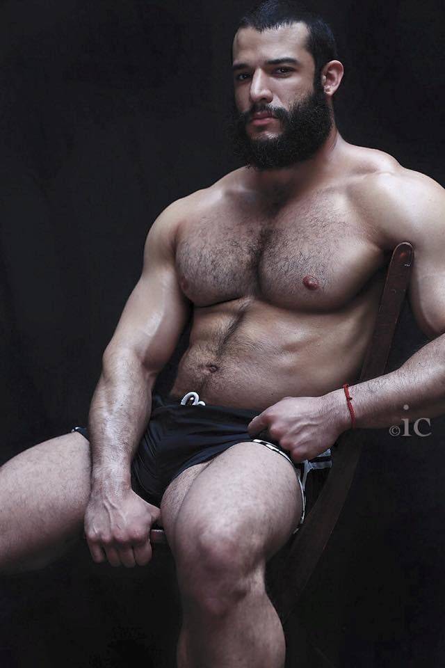 Hat T. recomended black beard gay nude