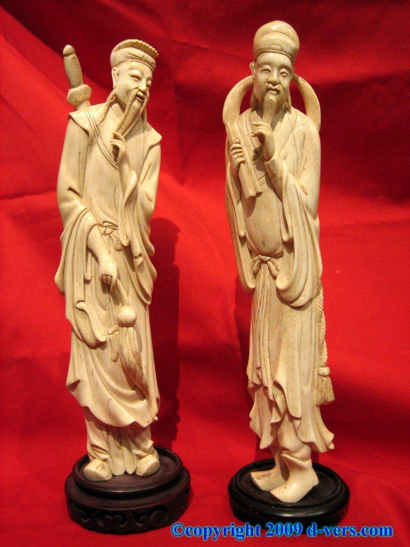 Professor reccomend Asian carved ivory sculpture