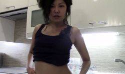 best of In the completely Cute bathroom Asian naked gets