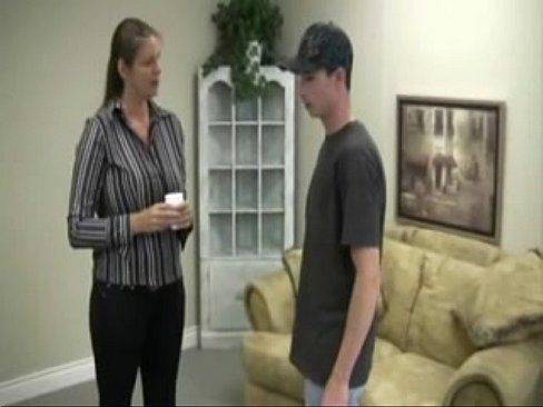 Step Mom Cures Son's Milf Porn Addiction - Amber Chase - Family Therapy.