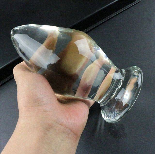 Glass anal toys