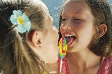 Polar reccomend Young girls lick their self