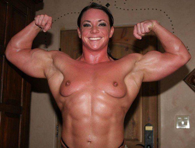 Female bodybuilder cum facial - Real Naked Girls
