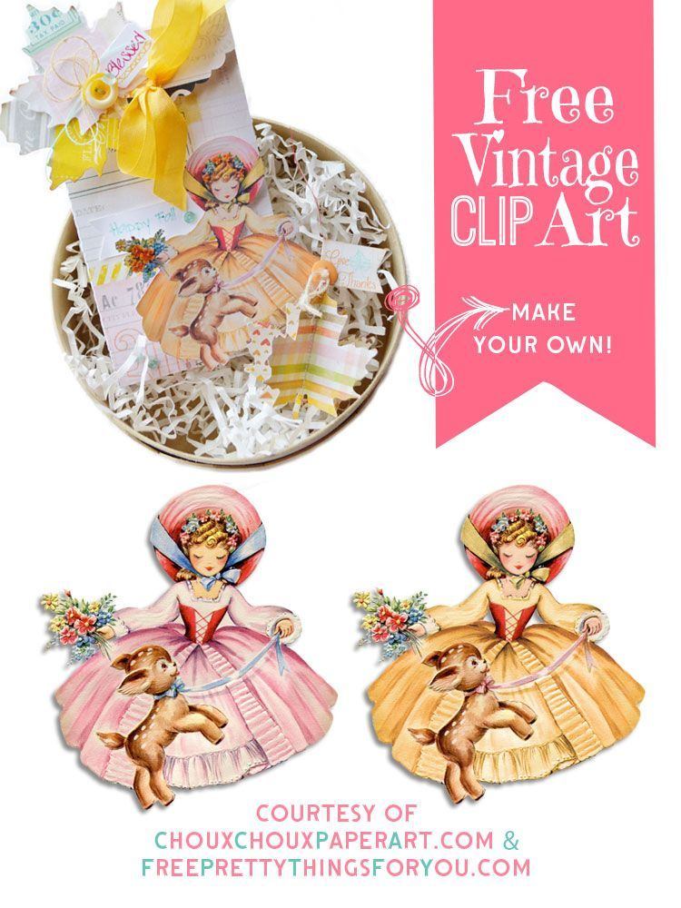 Boomerang reccomend Free clip art vintage girls