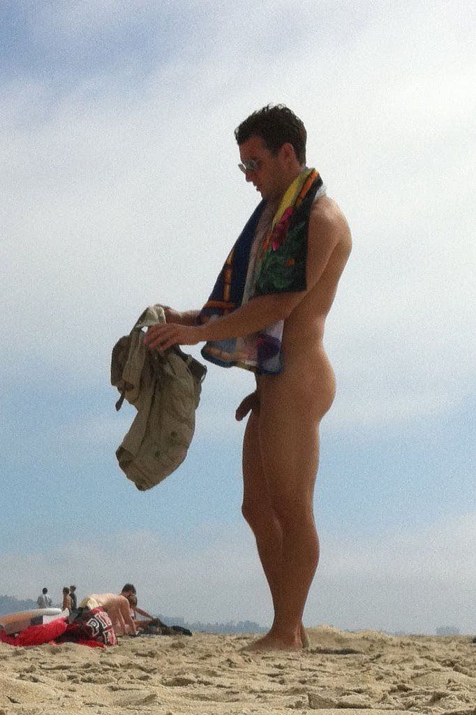 best of At beach hidden cam man Naked