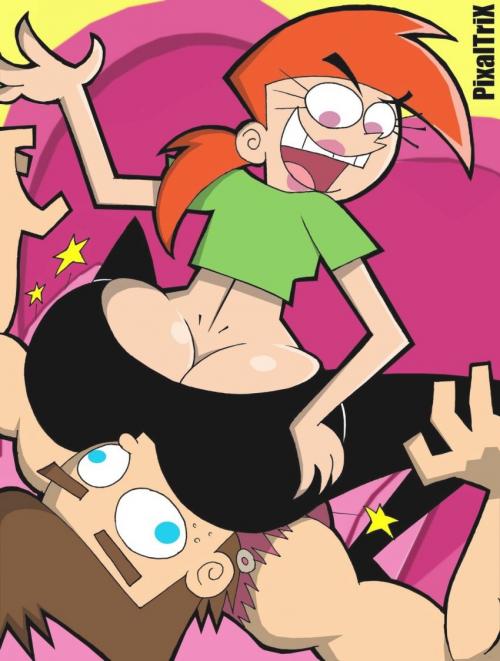 Fairly odd parents porn vickys boobs pics