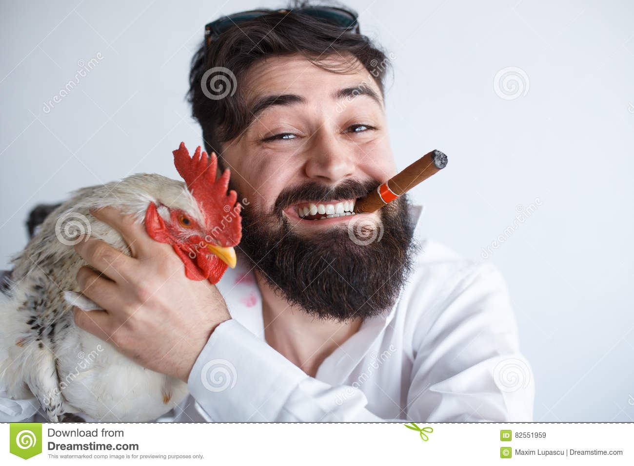 Cigar and cock