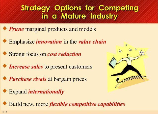 Mature industries cost models