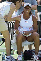 Pussy of women tennis players