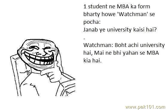 best of Students mba Jokes for