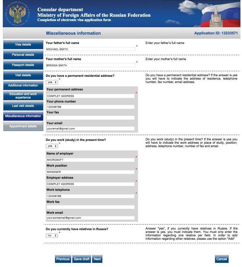 Russian visa support click to
