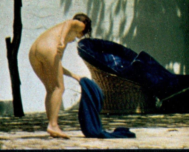 Onassis nude naked playmen hustler