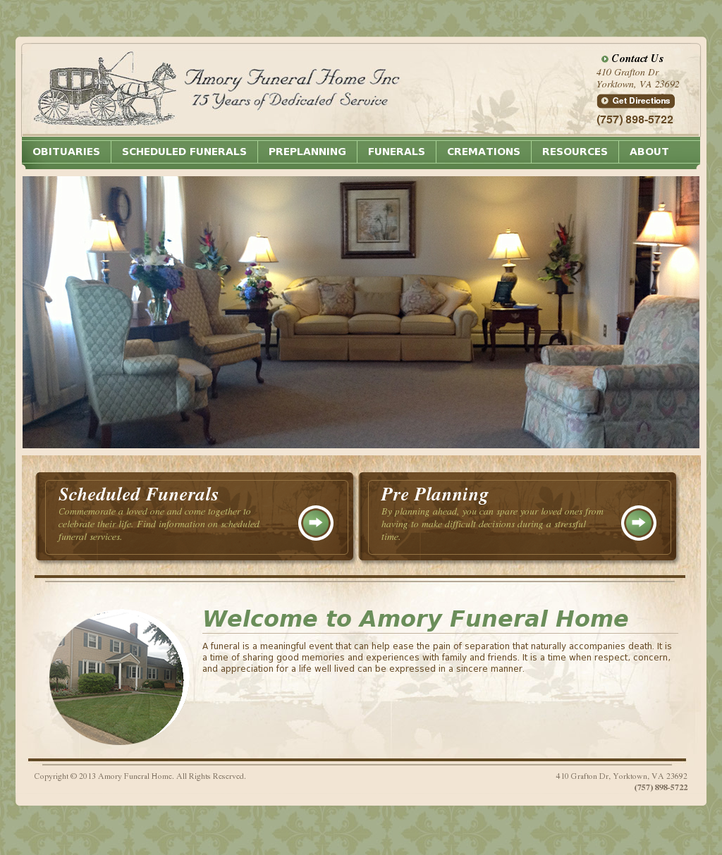 Frost reccomend Amory funeral home