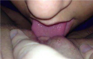 best of Lesbian close up licking pussy Amateur