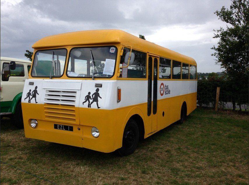 Vintage school bus porn