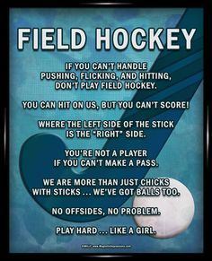 Blueberry reccomend Funny field hockey cheers