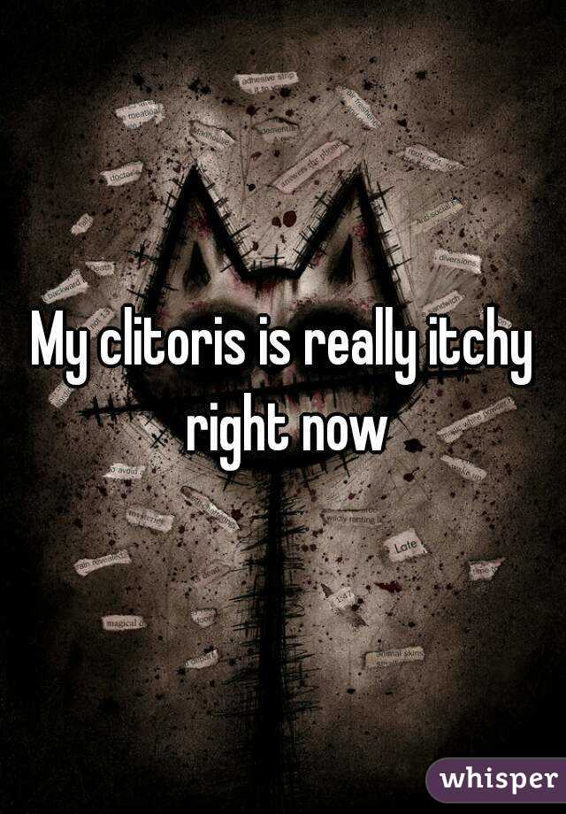 Itching of the clitoris
