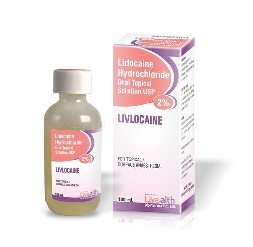 Lidocaine hydrochloride oral topical solution usp