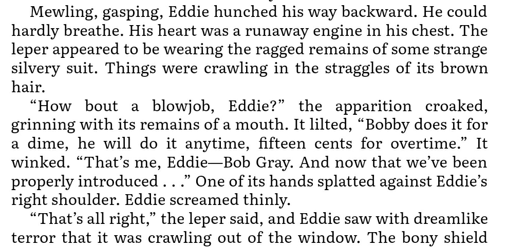 Gator reccomend Eddie kaspbrak erotic stories