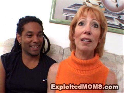 Black P. reccomend Hot brunette mom rides black cock