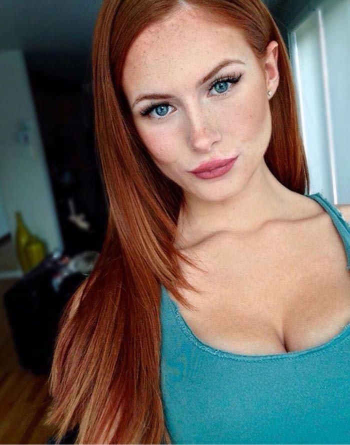 Natural busty redheads