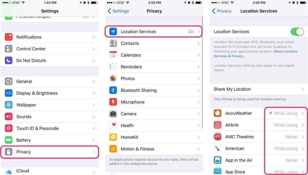 Salty reccomend How to change location services on iphone
