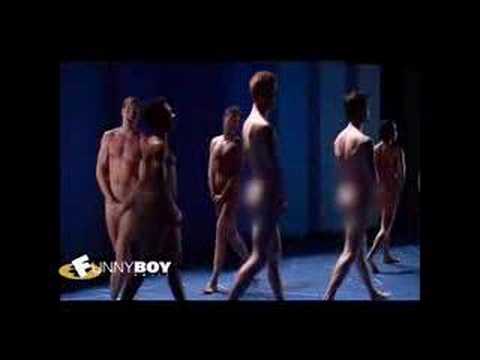 Naked boys singing nude