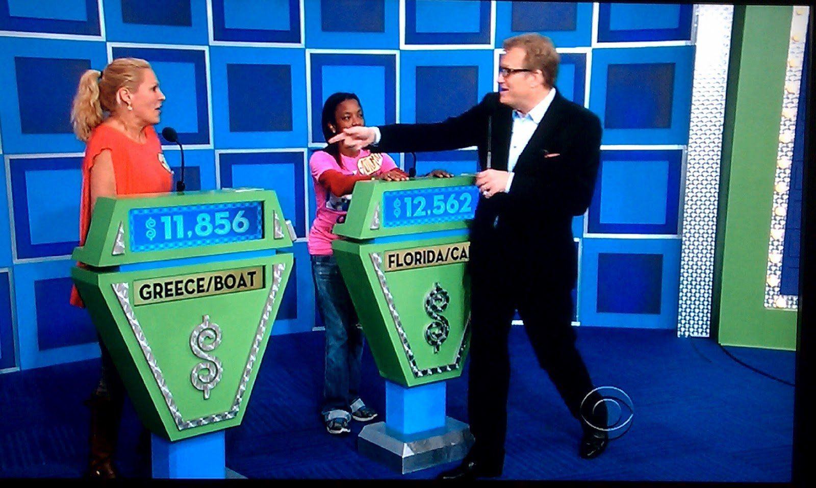 Price is right pissing contestant