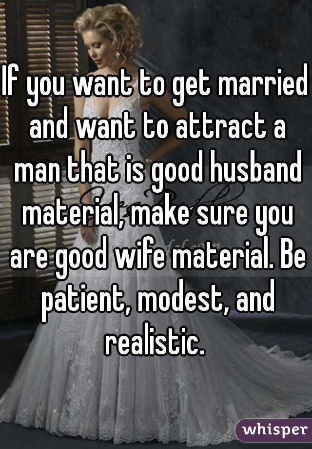 best of Attract for to How man marriage good a