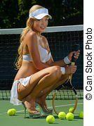 Hot sexy girls in tennis skirts
