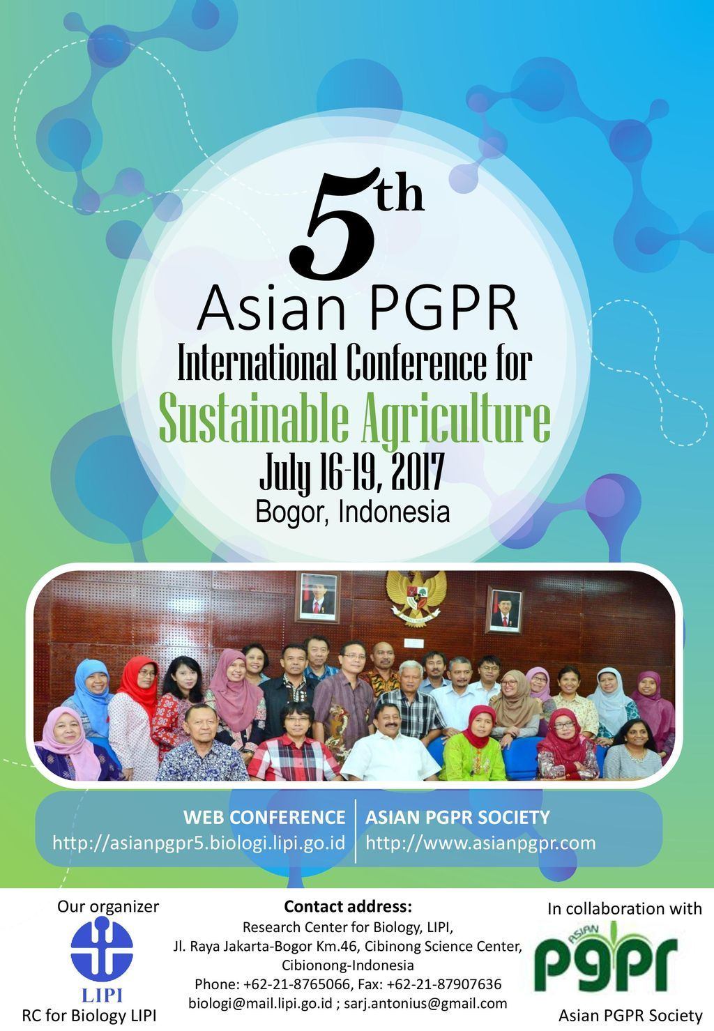 Lunar reccomend Asian pgpr congress for sustainable agriculture