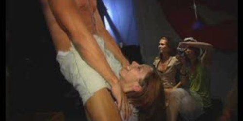 best of Facial Male stripper gives