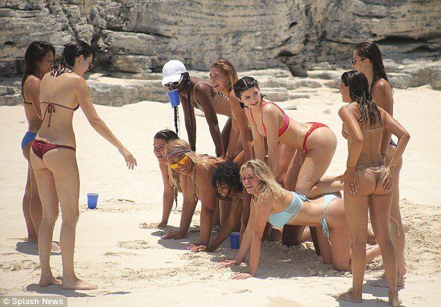 Beach bikini caribbean thong