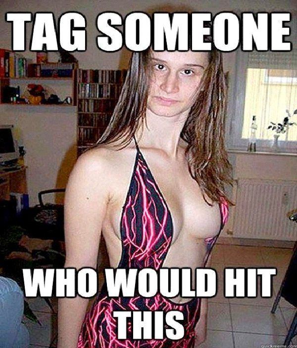 Ugly girls post naked pics