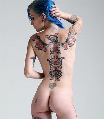 Naked chicks with tattoos - Naked photo