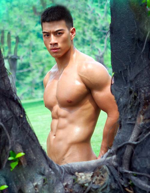 Naked Male Asian