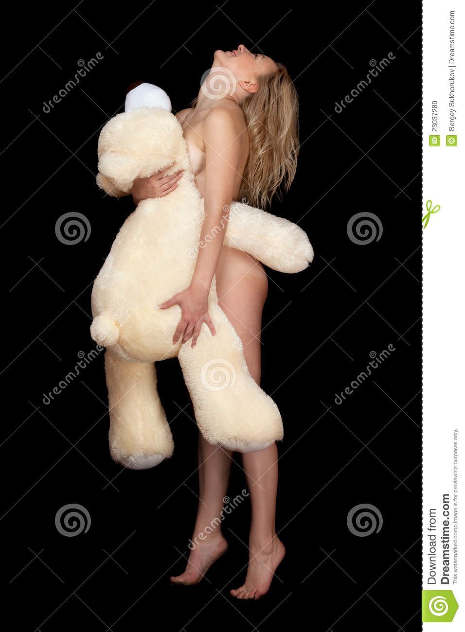 Sexy teddy bear poses
